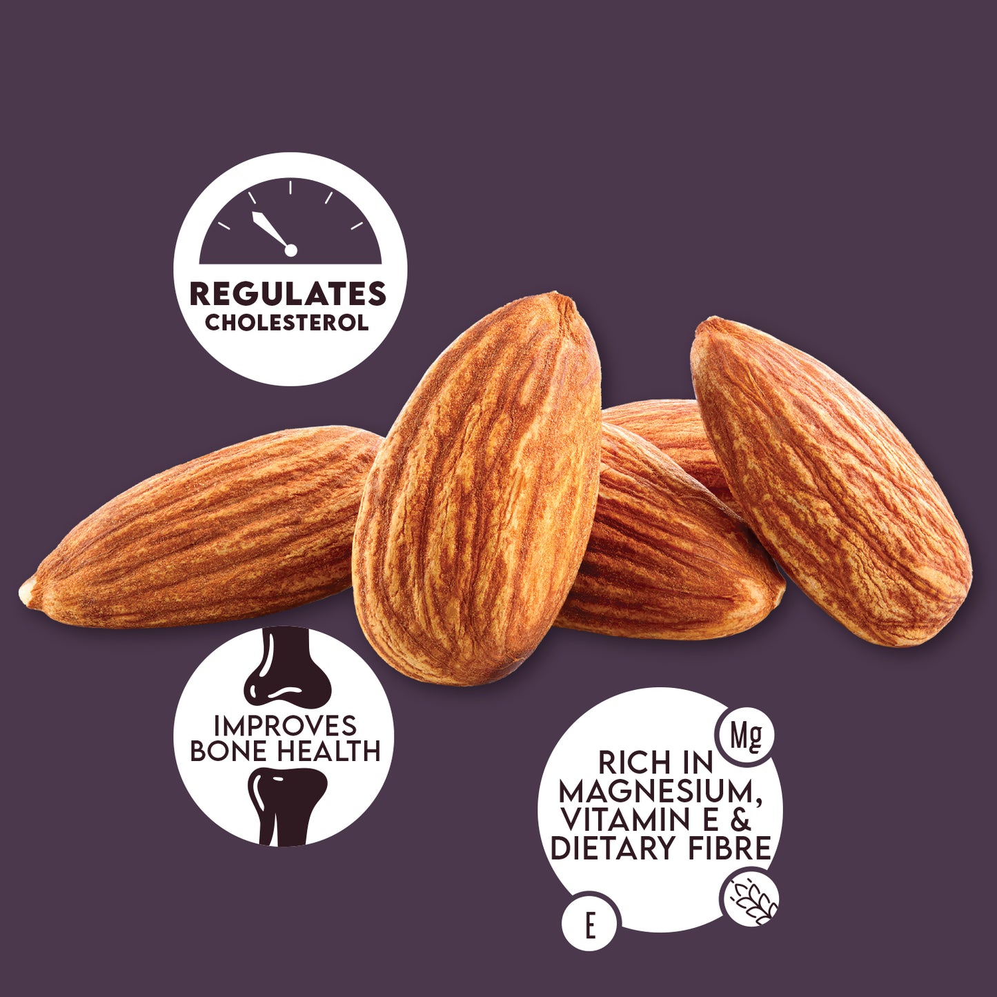HundredYears 100% Natural Premium California Almonds | 200gm Pack | Superfood for Energy, Gut Health, and Vitality