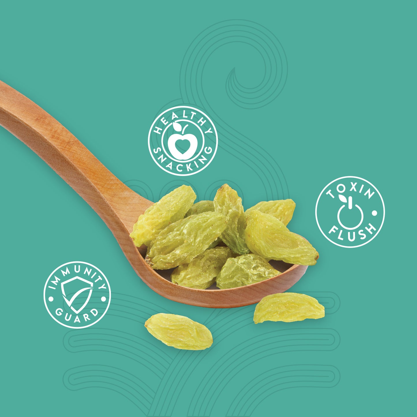 HundredYears Premium Raisins 250g | Seedless Kishmish | A Superfood for Health and Vitality