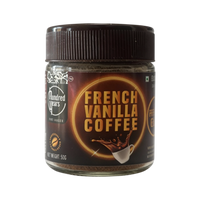 HundredYears French Vanilla Premium Gold Instant Coffee 50 gm | 100% Arabica | Makes 20 Cups