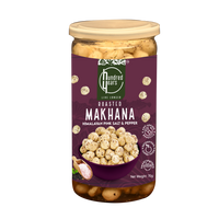 HundredYears High-Protein Makhana (Fox Nuts) 70g | Himalayan Pink Salt Flavored