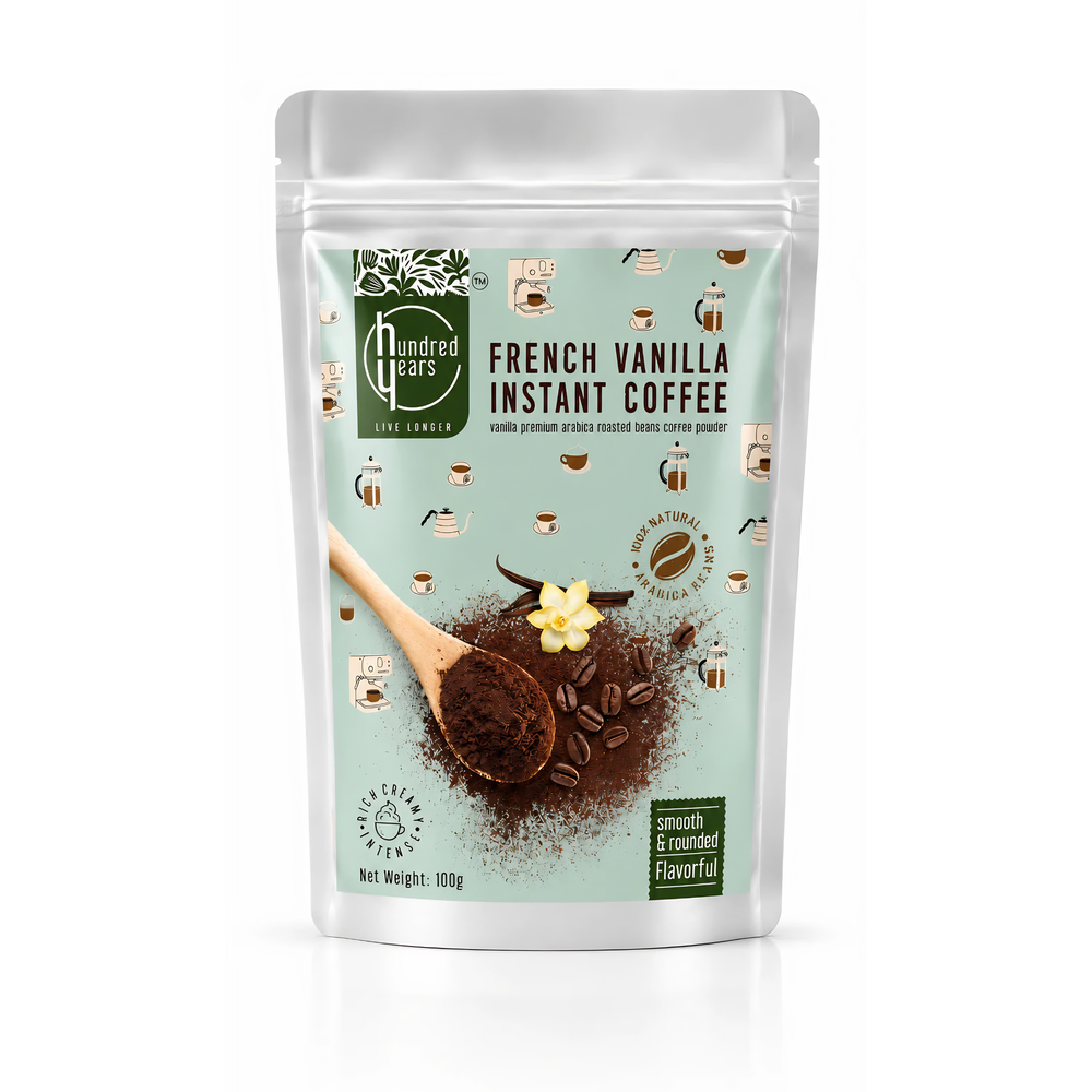 French Vanilla Instant Coffee 100g Pouch