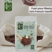 HundredYears French Vanilla Premium Instant Coffee | 100% Arabica | 100 Gms | Ultra-Premium Lifestyle Coffee for the Trendy Generation